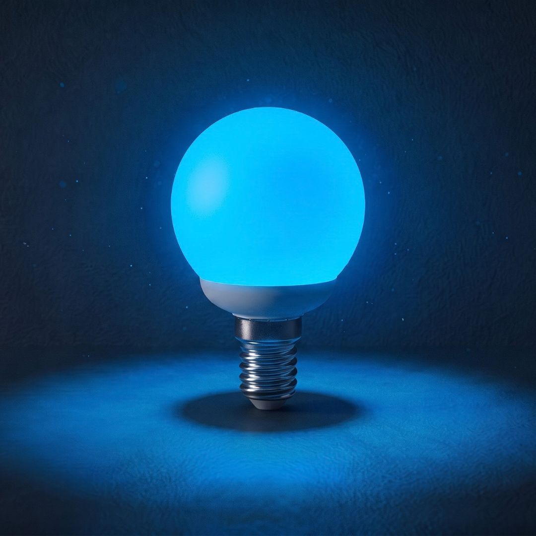 Bombilla LED Esférica E14 5,5W de Colores 270°