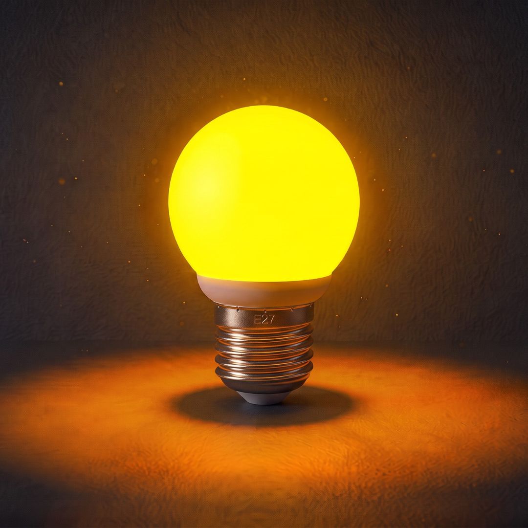 Bombilla LED Esférica E27 5,5W de Colores 270°