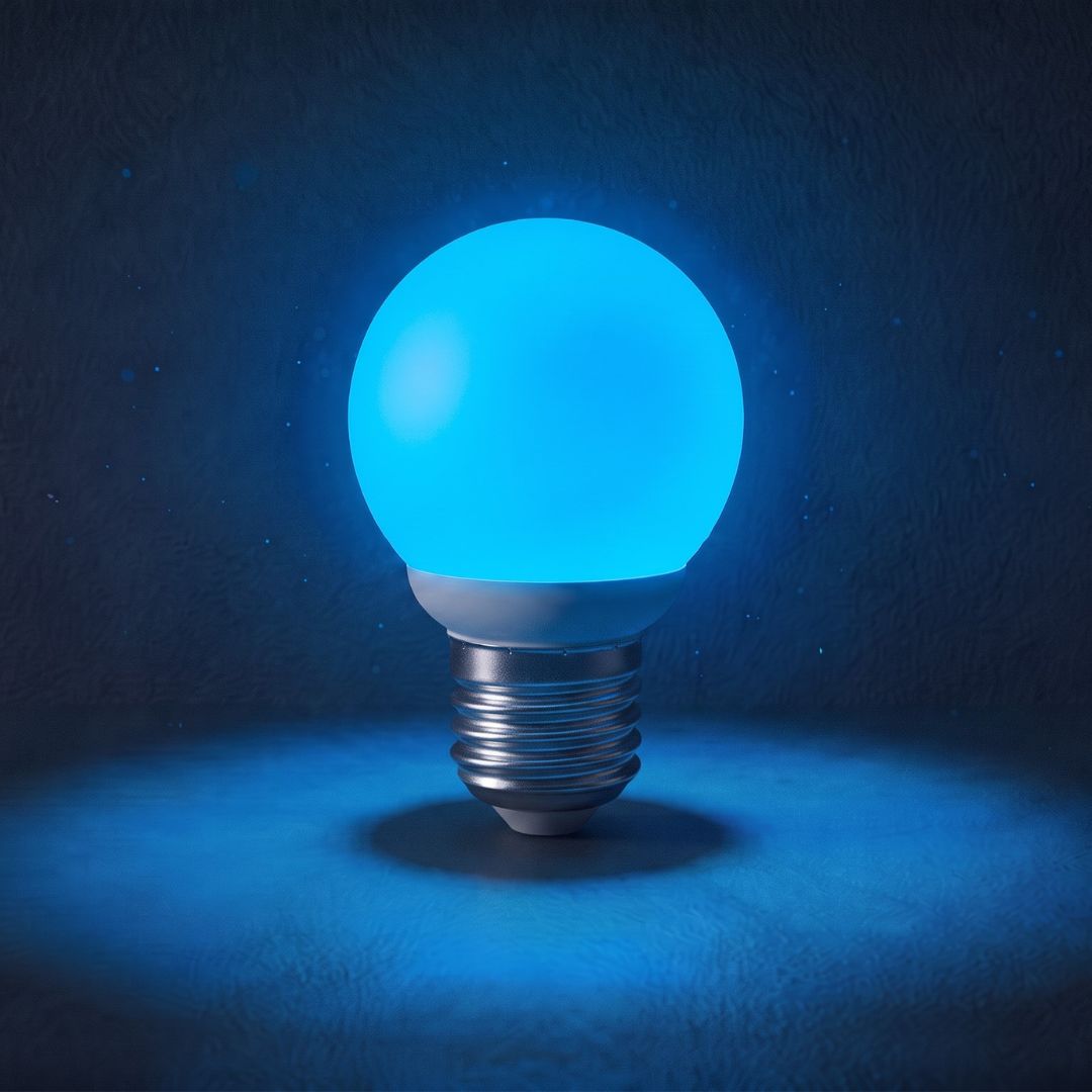 Bombilla LED Esférica E27 5,5W de Colores 270°