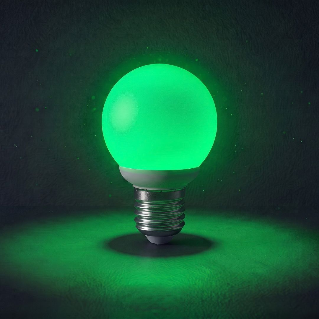 Bombilla LED Esférica E27 5,5W de Colores 270°