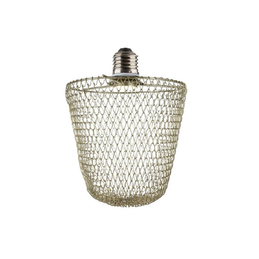 Tulipa de Metal LED Tipo Cesta E27 4W 3000K para Lámpara de Techo