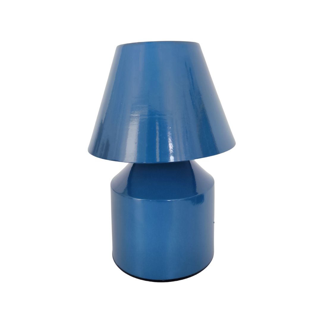 Candeeiro de mesa LED recarregável de 1,5 W com mudança de tom de luz e intensidade de brilho de toque