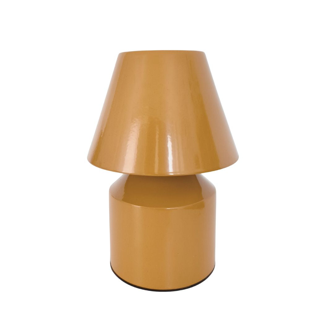 Candeeiro de mesa LED recarregável de 1,5 W com mudança de tom de luz e intensidade de brilho de toque