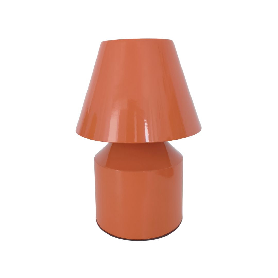 Candeeiro de mesa LED recarregável de 1,5 W com mudança de tom de luz e intensidade de brilho de toque