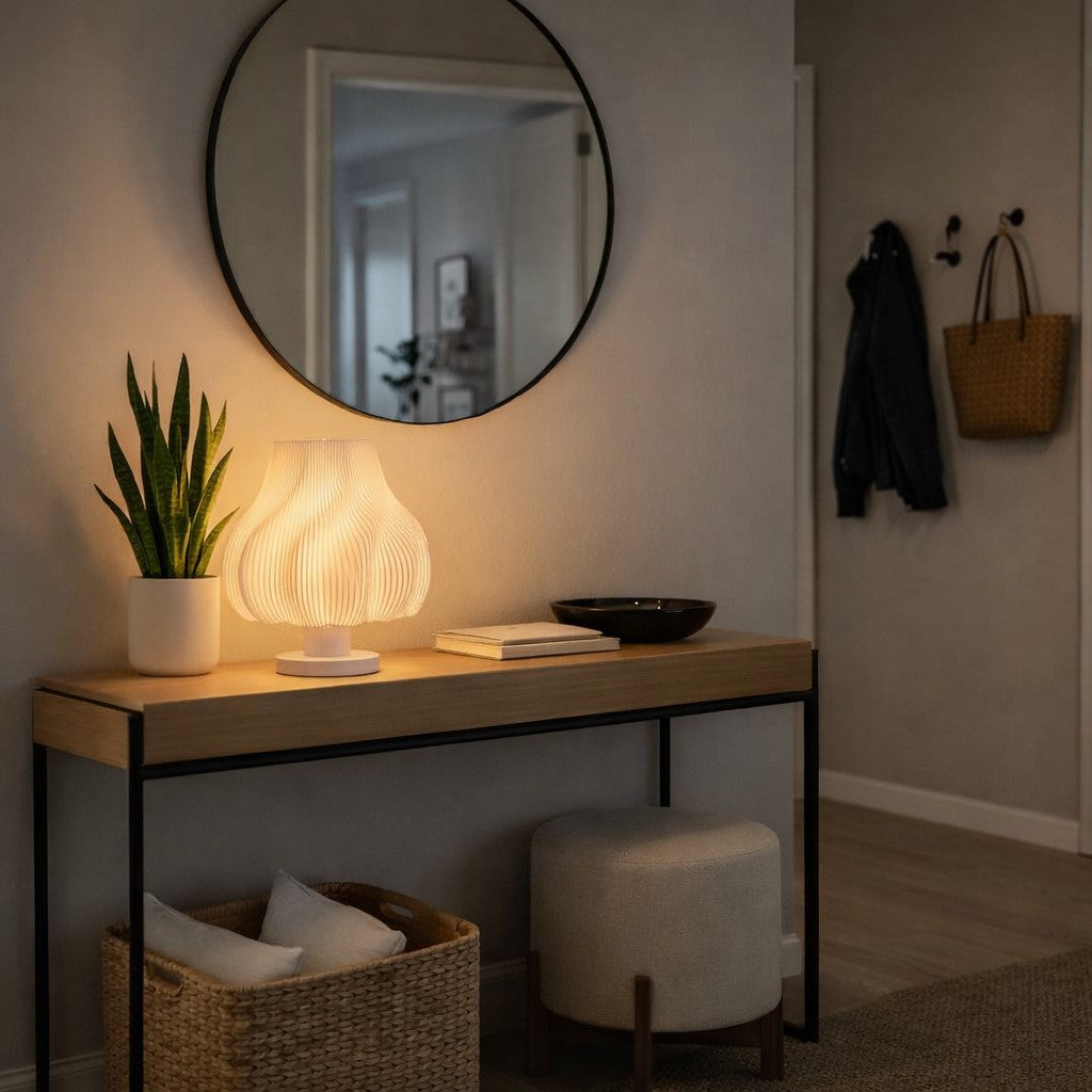 Tulipa Lotus LED 3D para Lámpara E27 4W 3000K – Diseño Versátil y Elegante