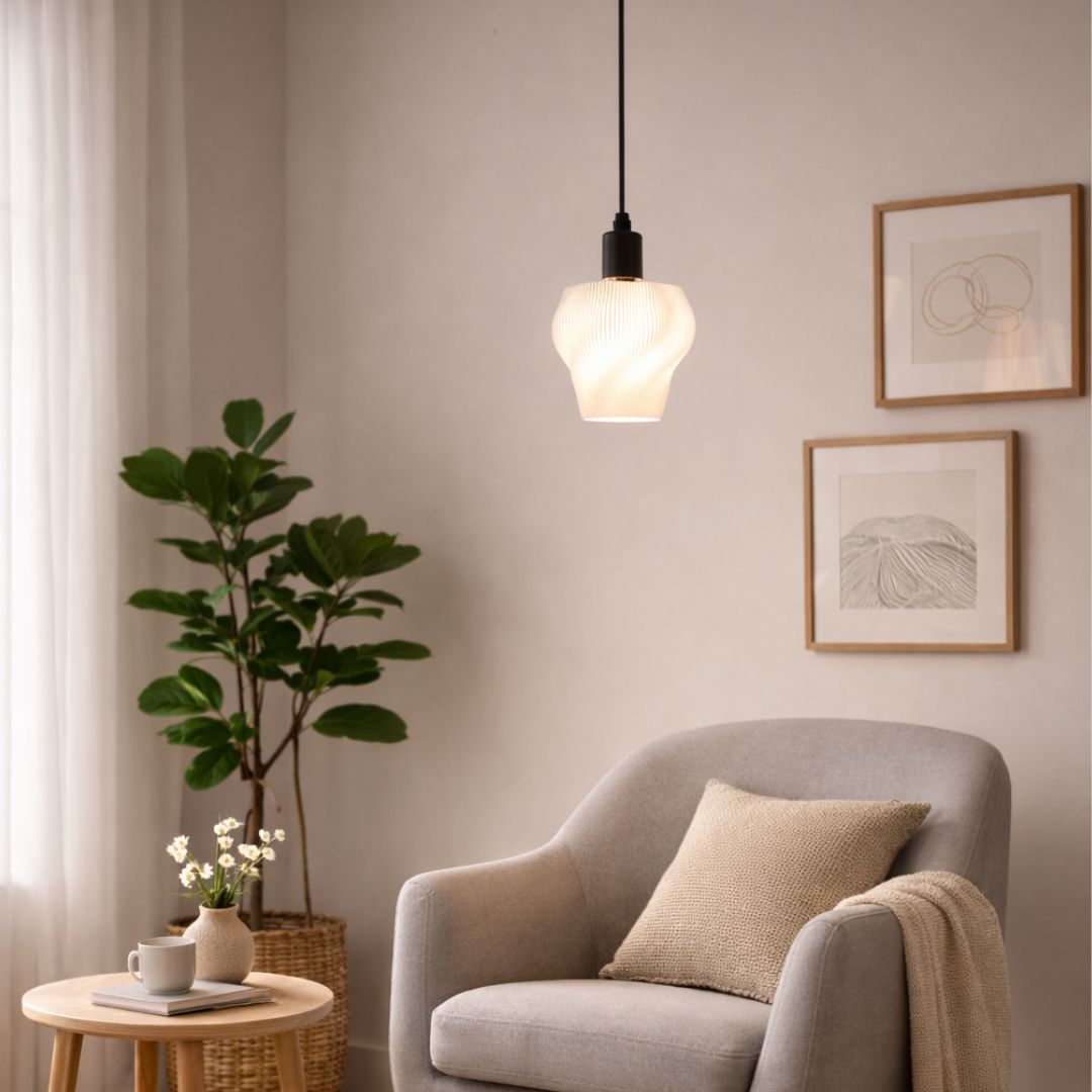 Tulipa Lotus LED 3D para Lámpara E27 4W 3000K – Diseño Versátil y Elegante