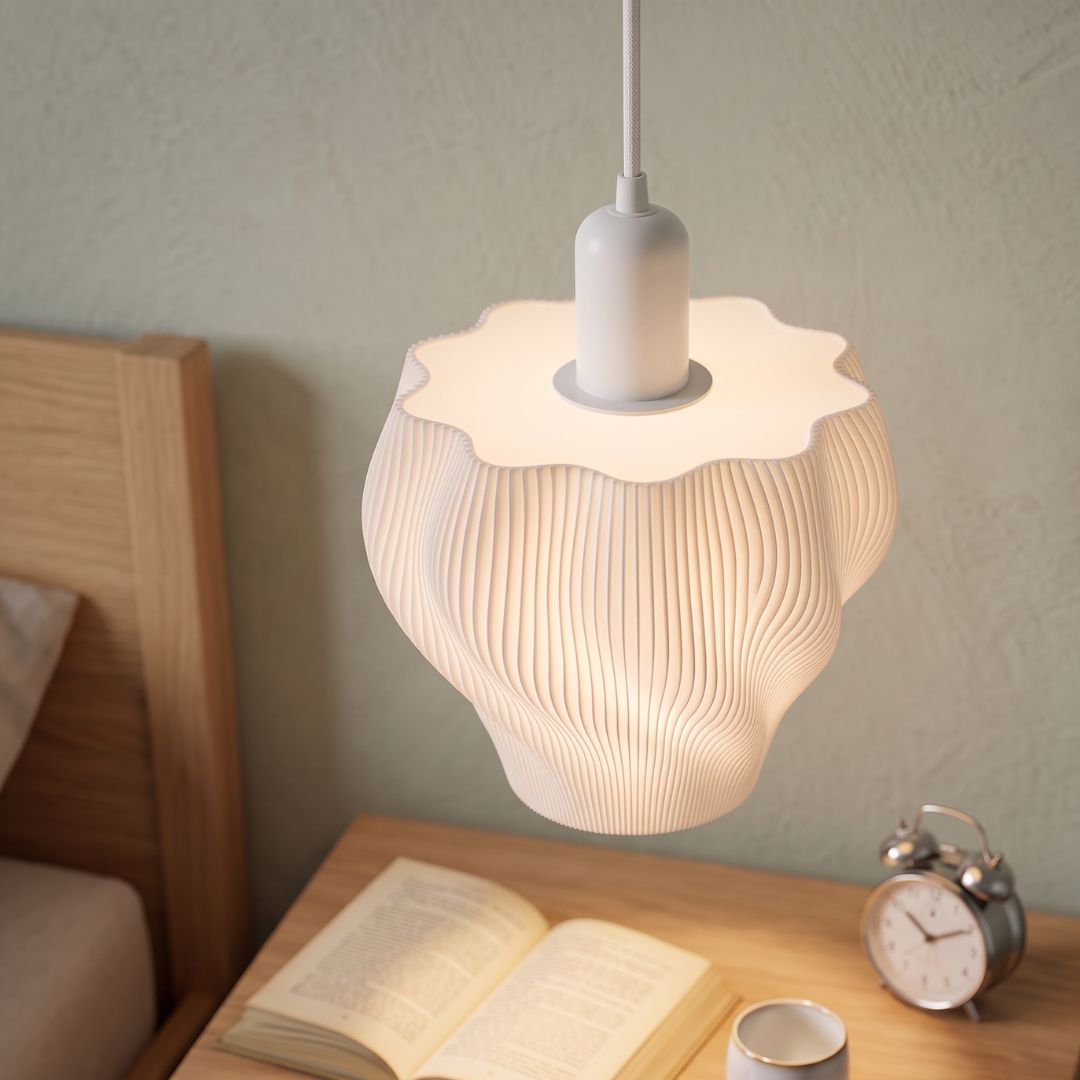 Lampe à Suspension LED Corde Naturelle 4W 3000K Ove 120mm x 153mm