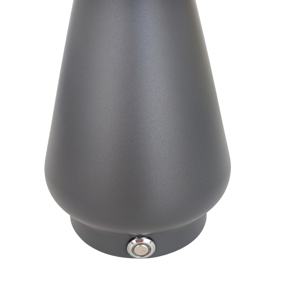 Lampe de table tactile LED rechargeable de 1,5 W avec changement de tonalité et d'intensité lumineuse