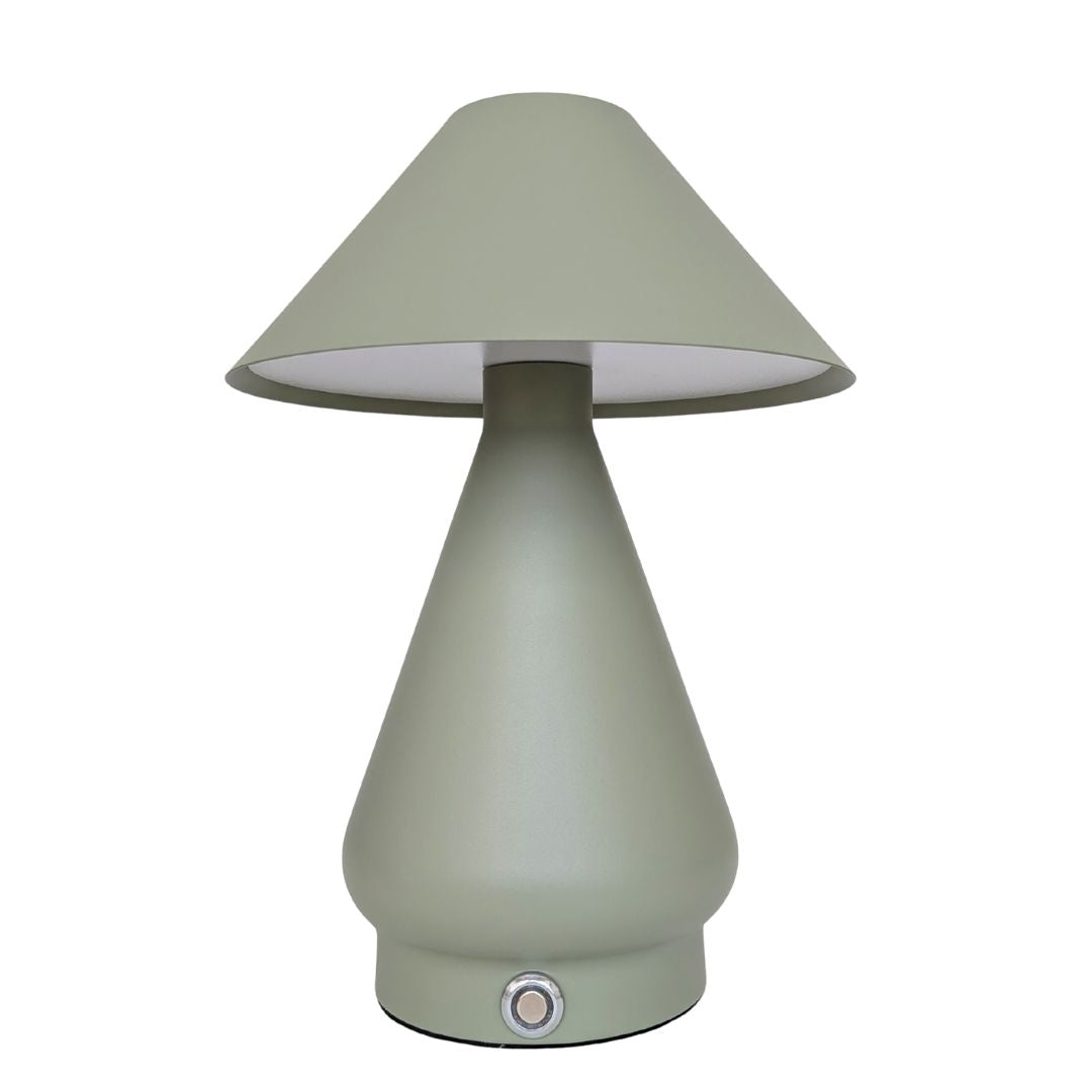 Lampe de table tactile LED rechargeable de 1,5 W avec changement de tonalité et d'intensité lumineuse
