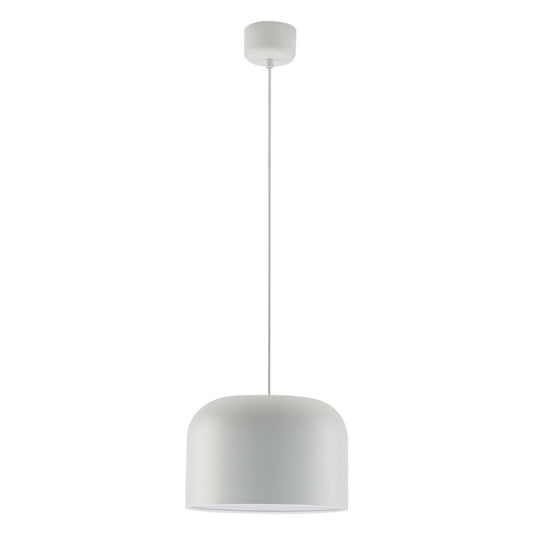 Candeeiro suspenso LED 72W 3000K com abajur em tecido de serapilheira