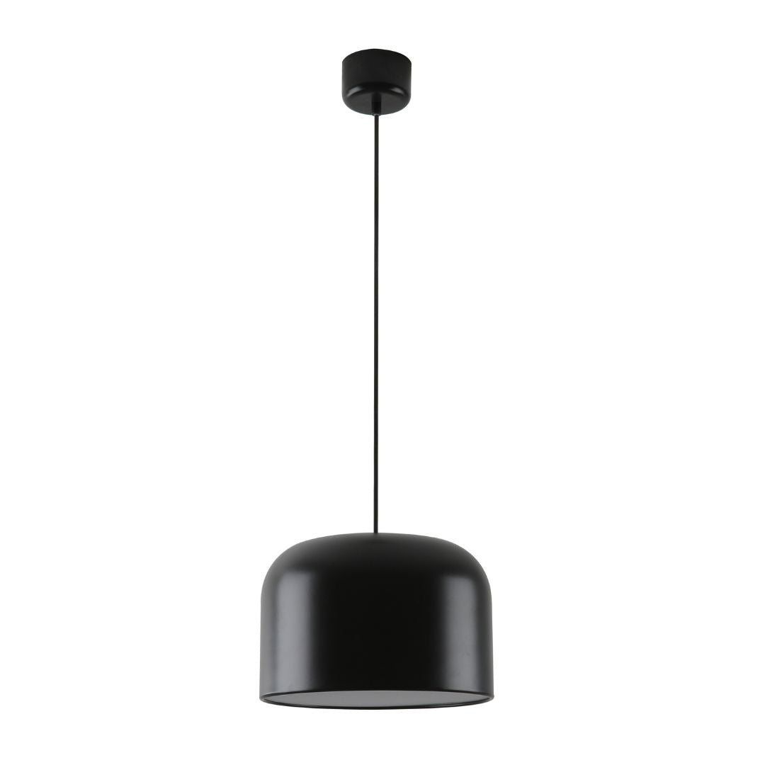 Lámpara Colgante Umbe E27 – Diseño Metálico Elegante con Difusor Desmontable