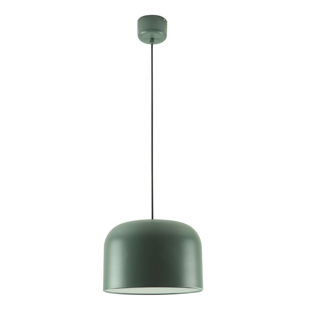 Lámpara Colgante Umbe E27 – Diseño Metálico Elegante con Difusor Desmontable