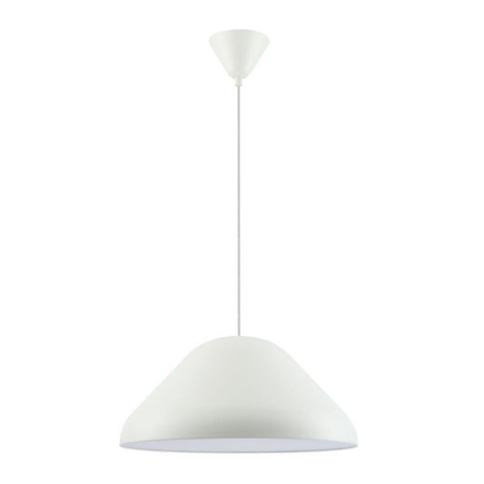 Candeeiro suspenso LED 72W 3000K com abajur em tecido de serapilheira