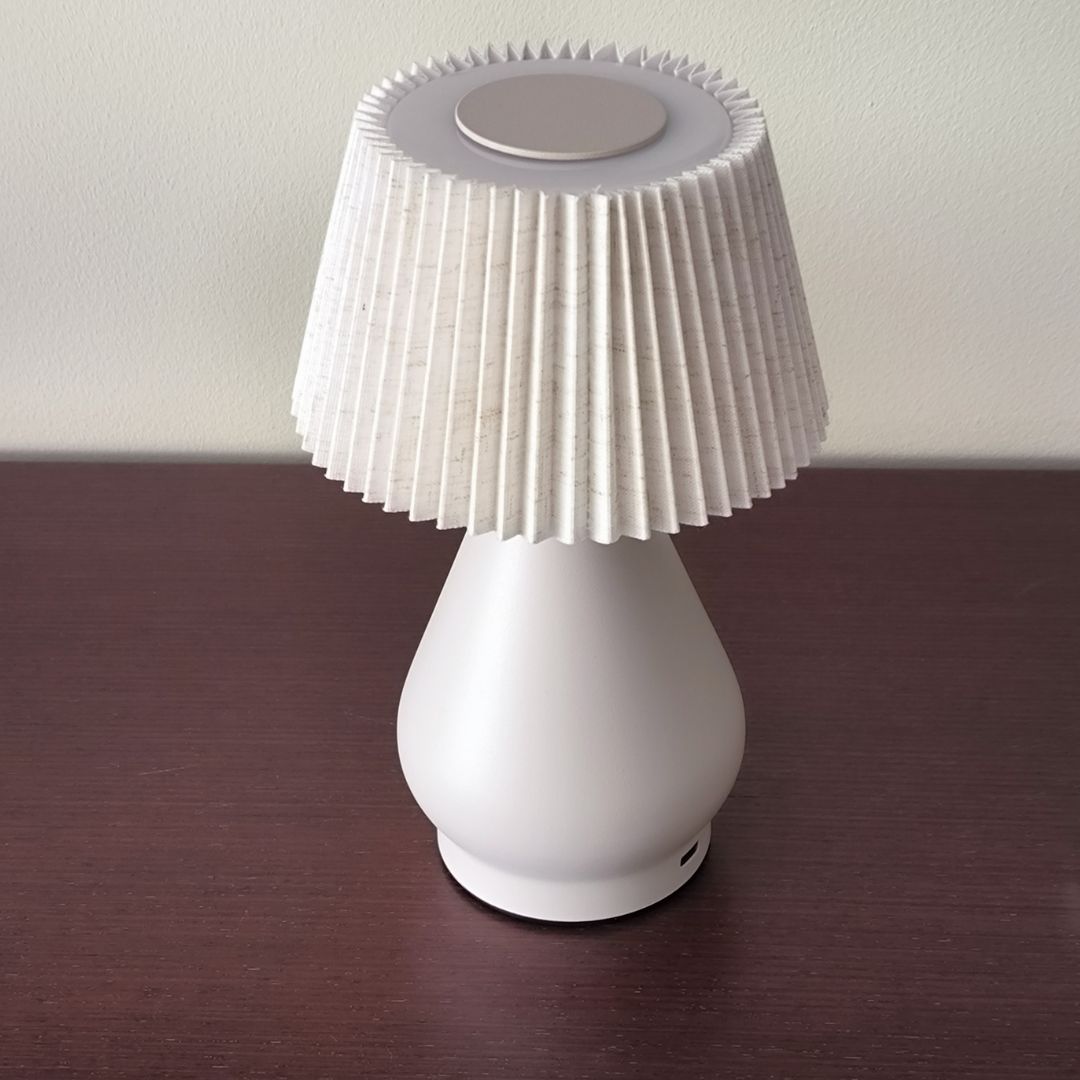 Lámpara Mesa LED 2W Cambio de Tono, Regulable y Recargable USB