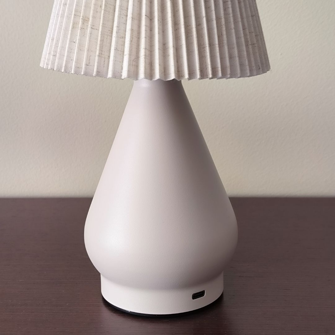 Lámpara Mesa LED 2W Cambio de Tono, Regulable y Recargable USB
