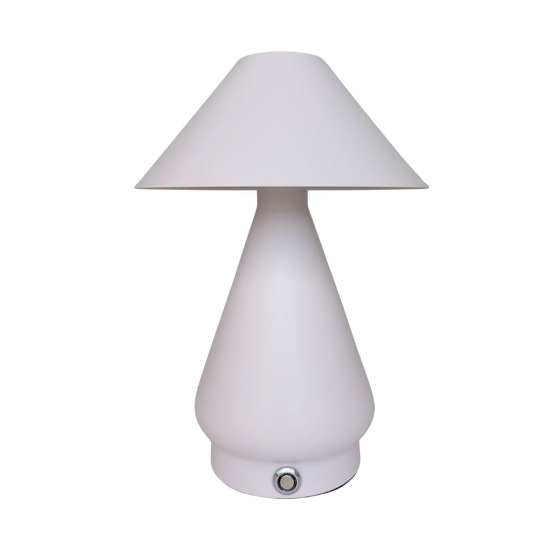 Lampe de table tactile LED rechargeable de 1,5 W avec changement de tonalité et d'intensité lumineuse