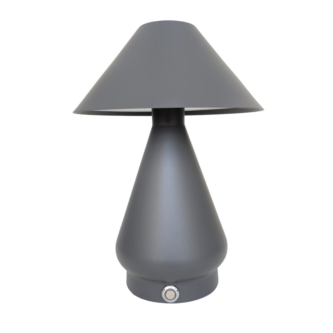 Lampe de table tactile LED rechargeable de 1,5 W avec changement de tonalité et d'intensité lumineuse