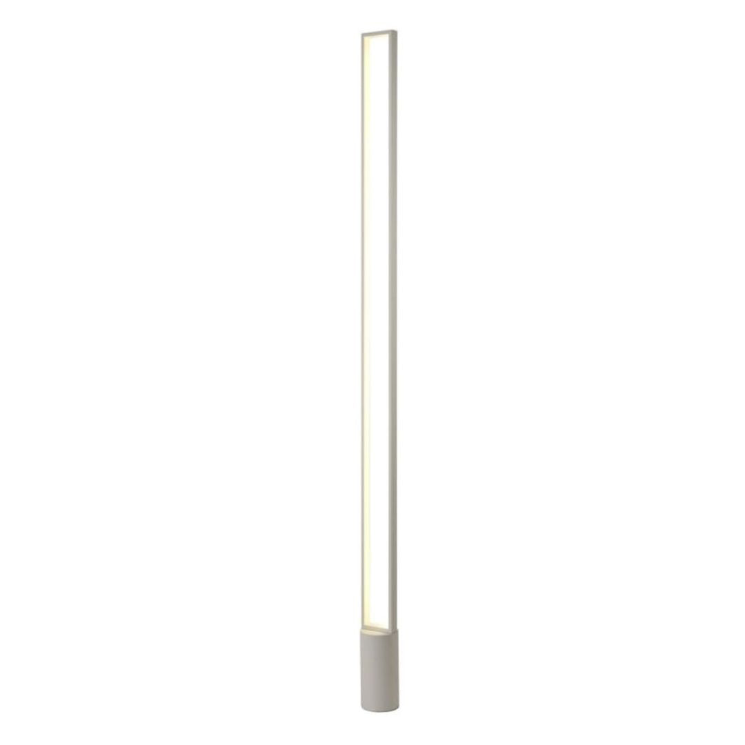 Lámpara de Pie Led Metal Blanco Knut Intensidad Regulable 30w 3000k