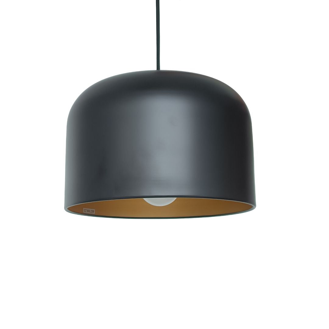 Lámpara Colgante Umbe E27 – Diseño Metálico Elegante con Difusor Desmontable