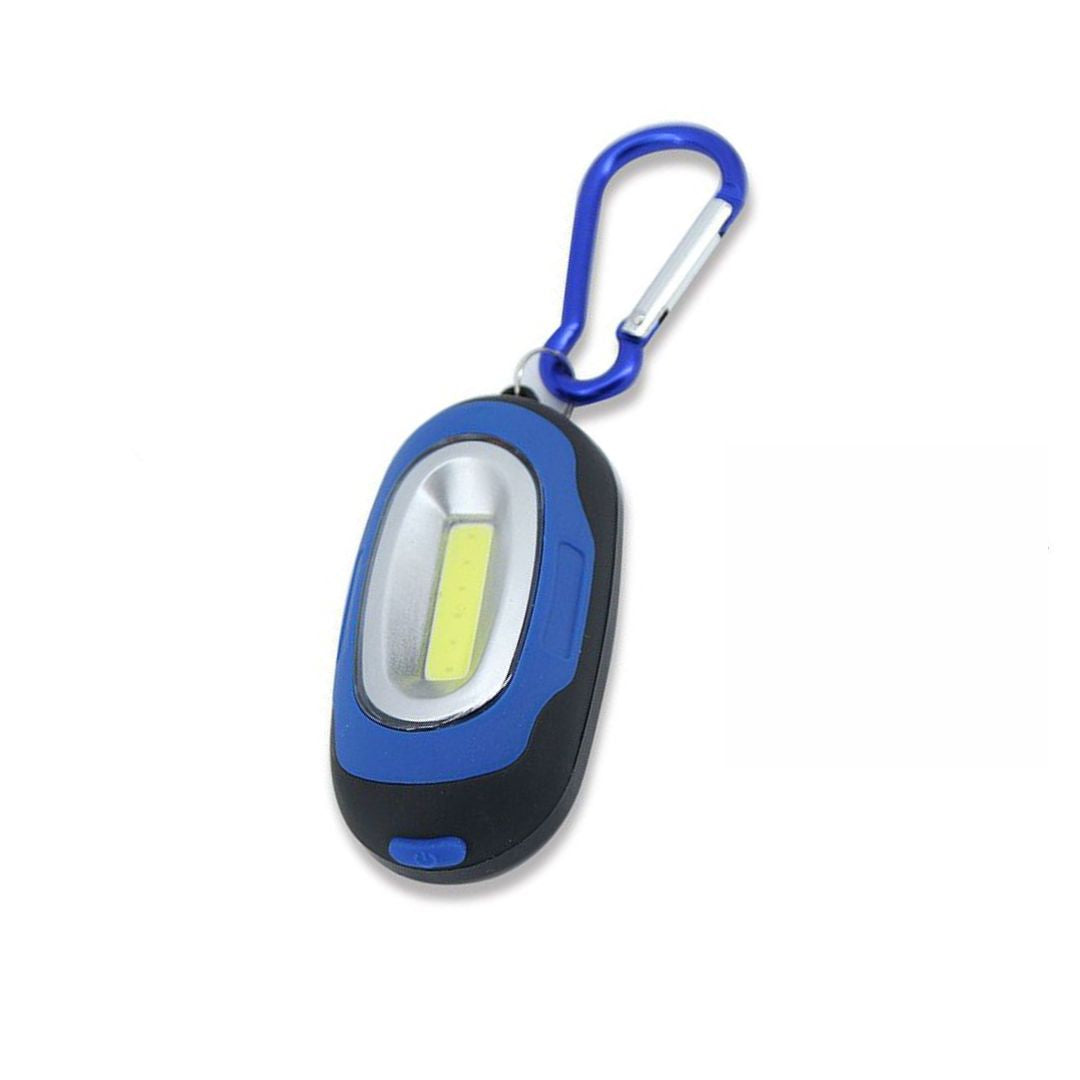 Linterna LED 1W Compacta con 3 Modos,  Mosquetón e Imán