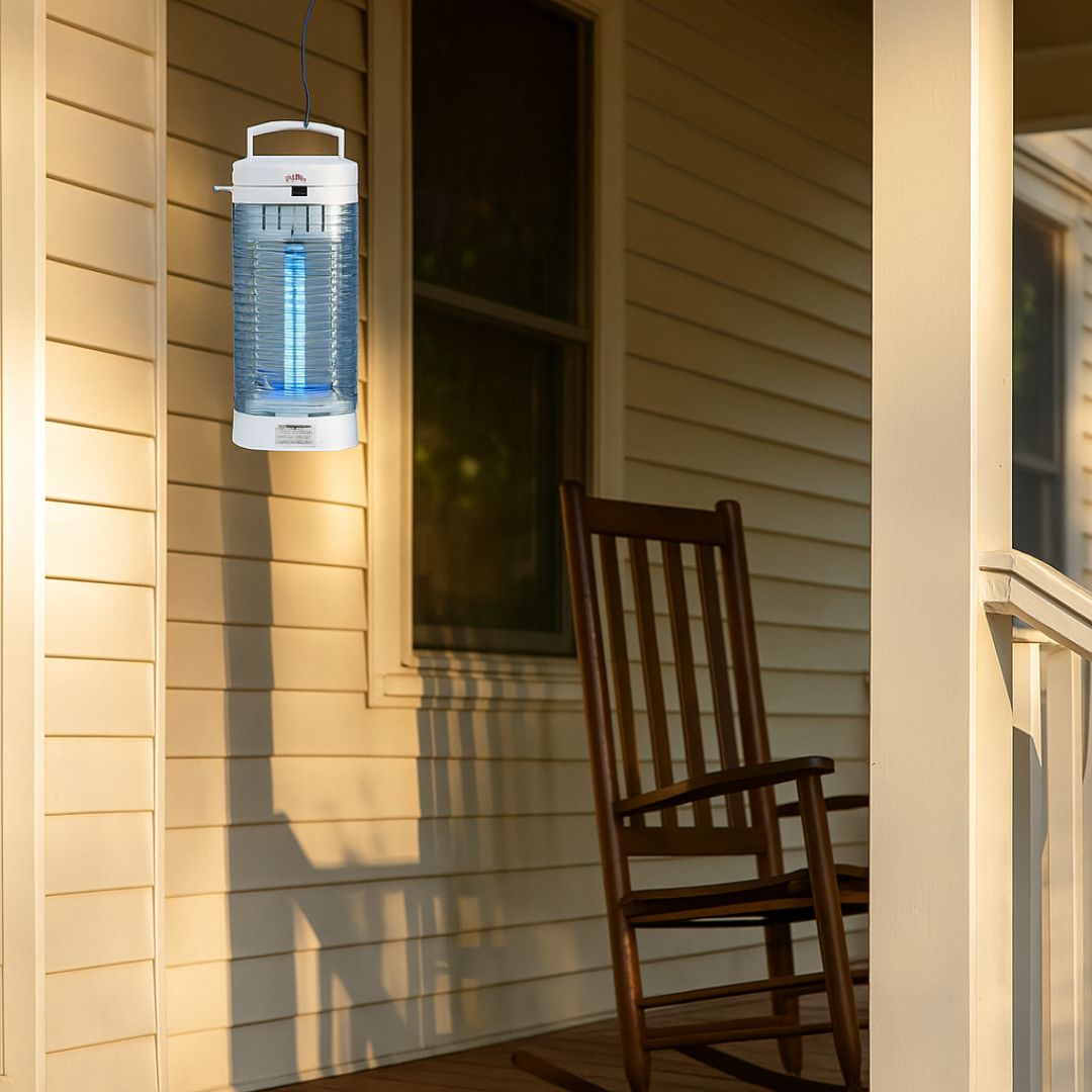 Moustiquaire électrique anti-insectes intelligente – 11 W avec double ventilateur et plateau amovible
