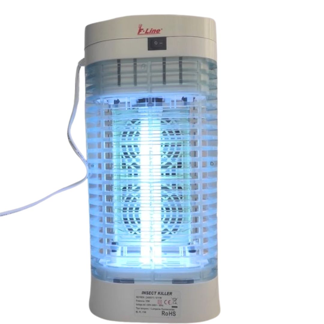 Moustiquaire électrique anti-insectes intelligente – 11 W avec double ventilateur et plateau amovible