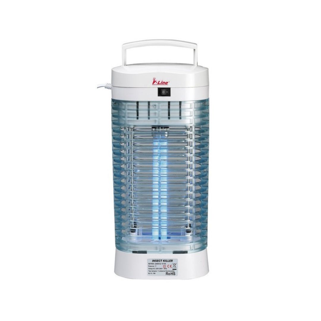 Moustiquaire électrique anti-insectes intelligente – 11 W avec double ventilateur et plateau amovible
