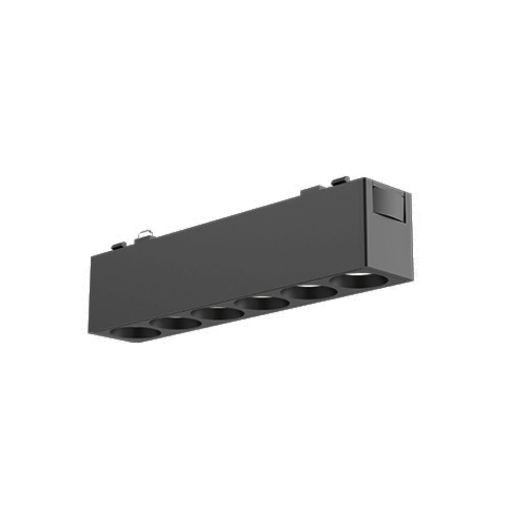 Foco Lineal con 6 Mini Focos LED para Carril Magnético – Cambio de Tono