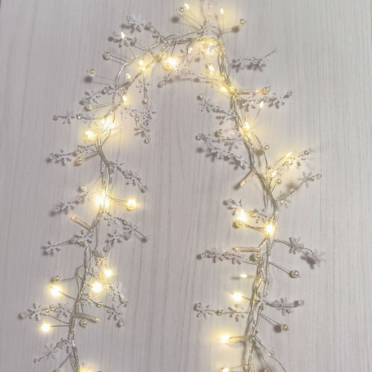 Pack de Guirnaldas LED Clásico Navideño – 2 Guirnaldas 1,2m