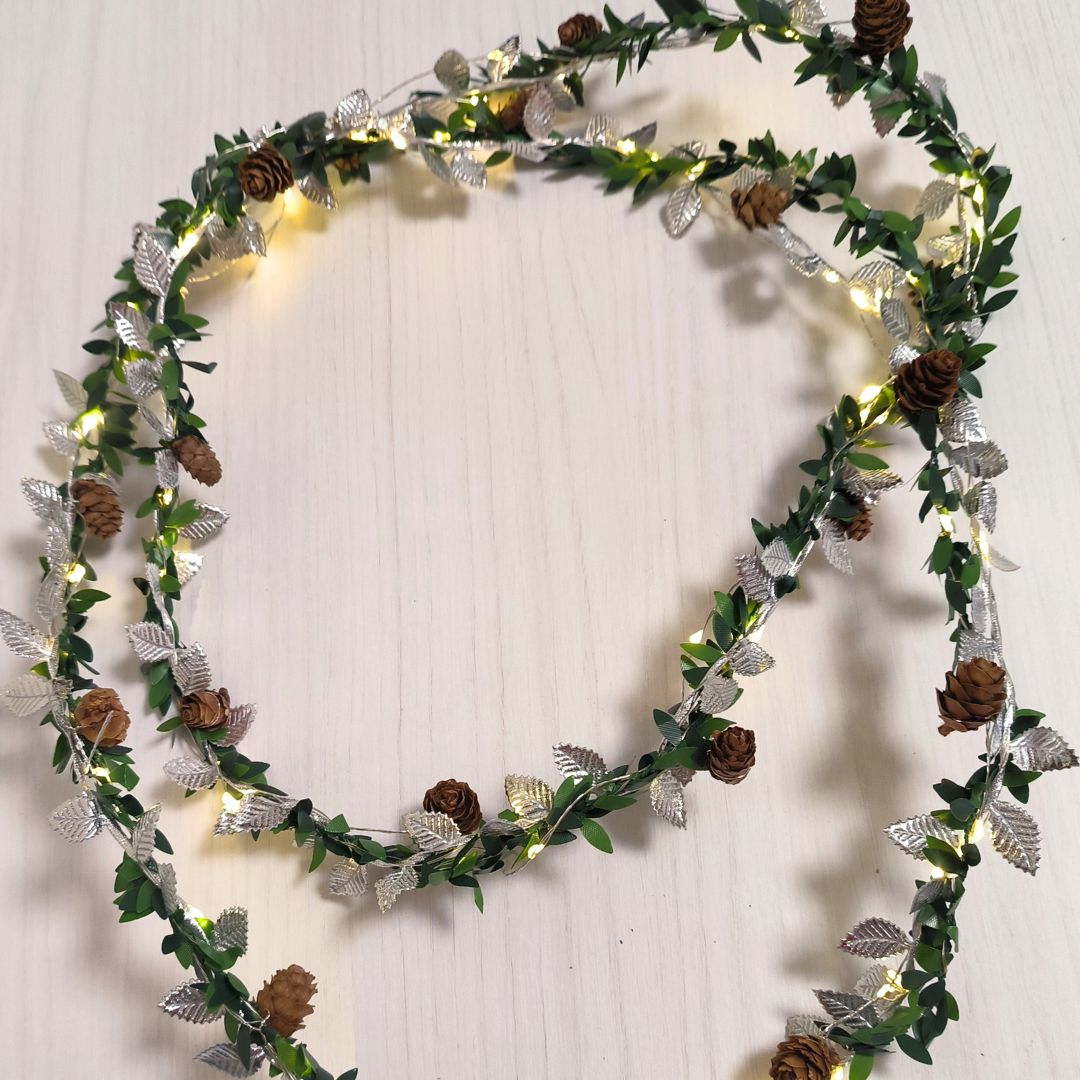 Pack de Guirnaldas LED Bosque Brillantes – 3 Guirnaldas de 1,9 m