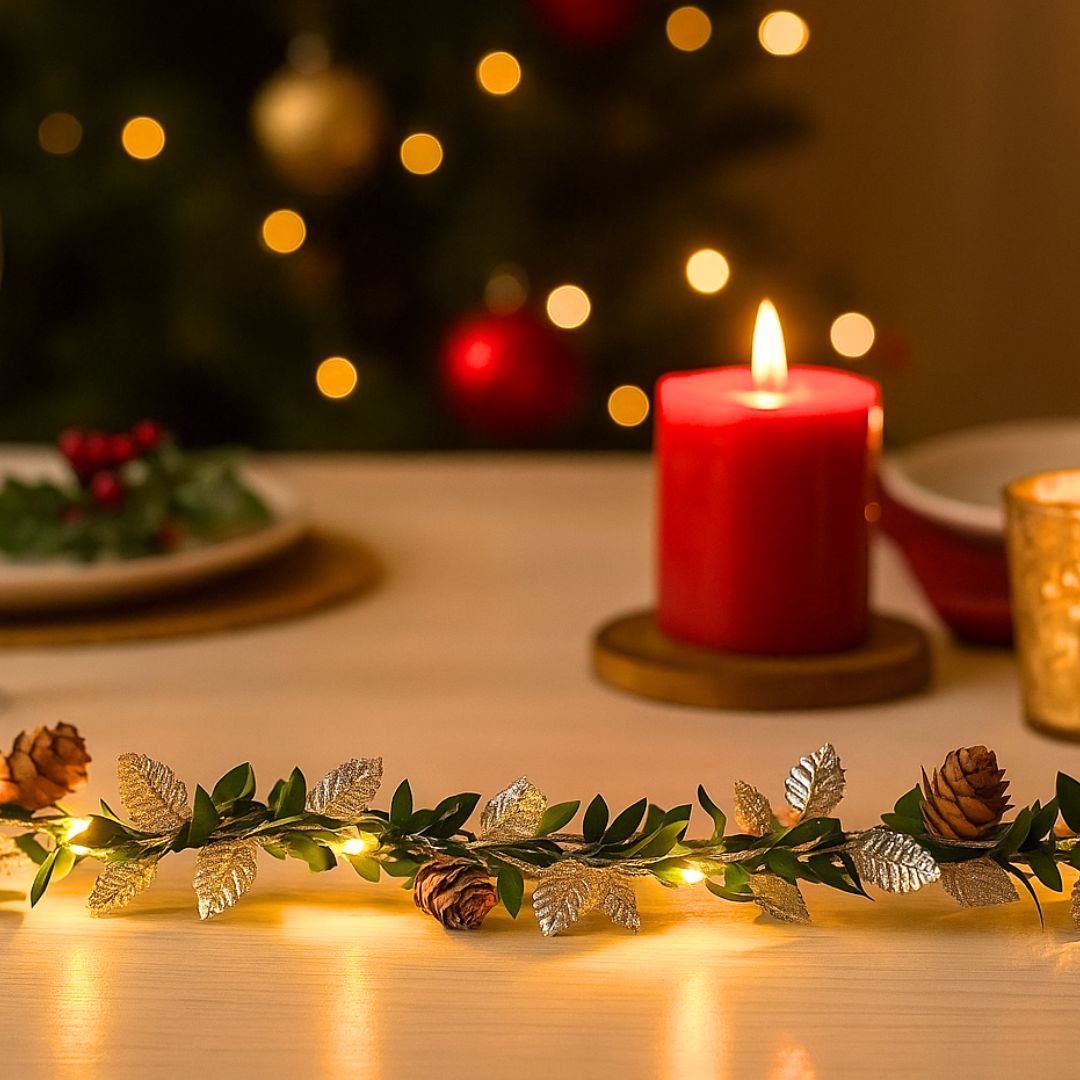 Pack de Guirnaldas LED Bosque Brillantes – 3 Guirnaldas de 1,9 m