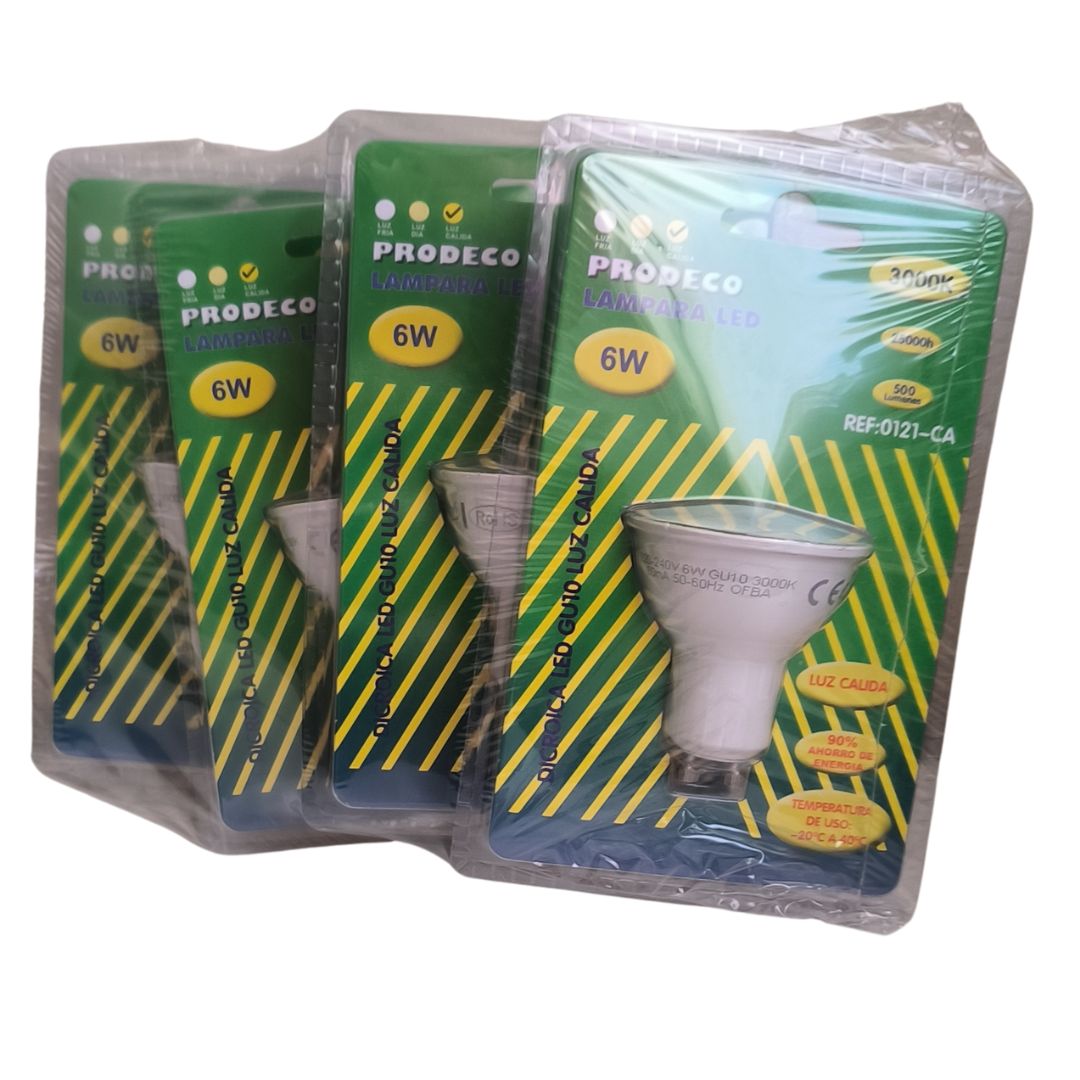 Pacote de 5 lâmpadas de filamento LED padrão 8W 3000k