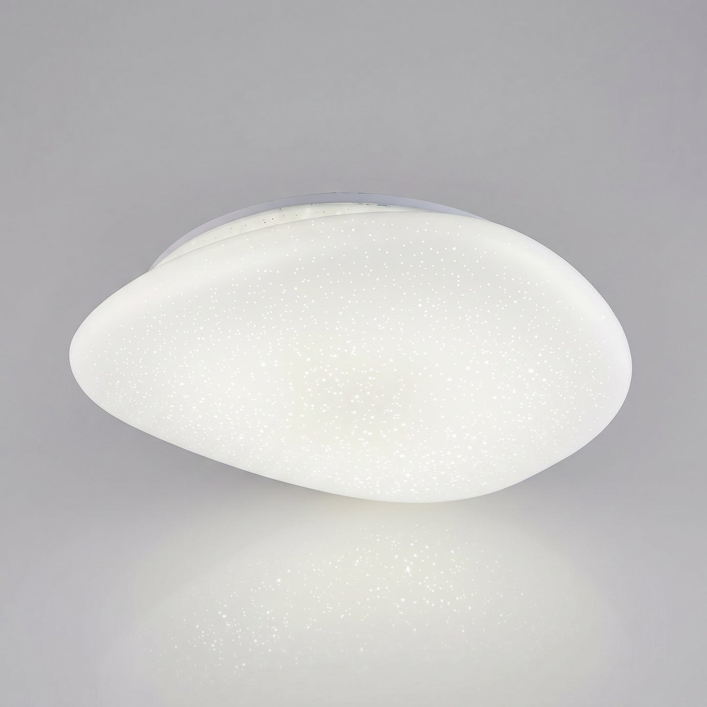 Plafon LED 60W/80W regulável em tom e intensidade com efeito céu estrelado