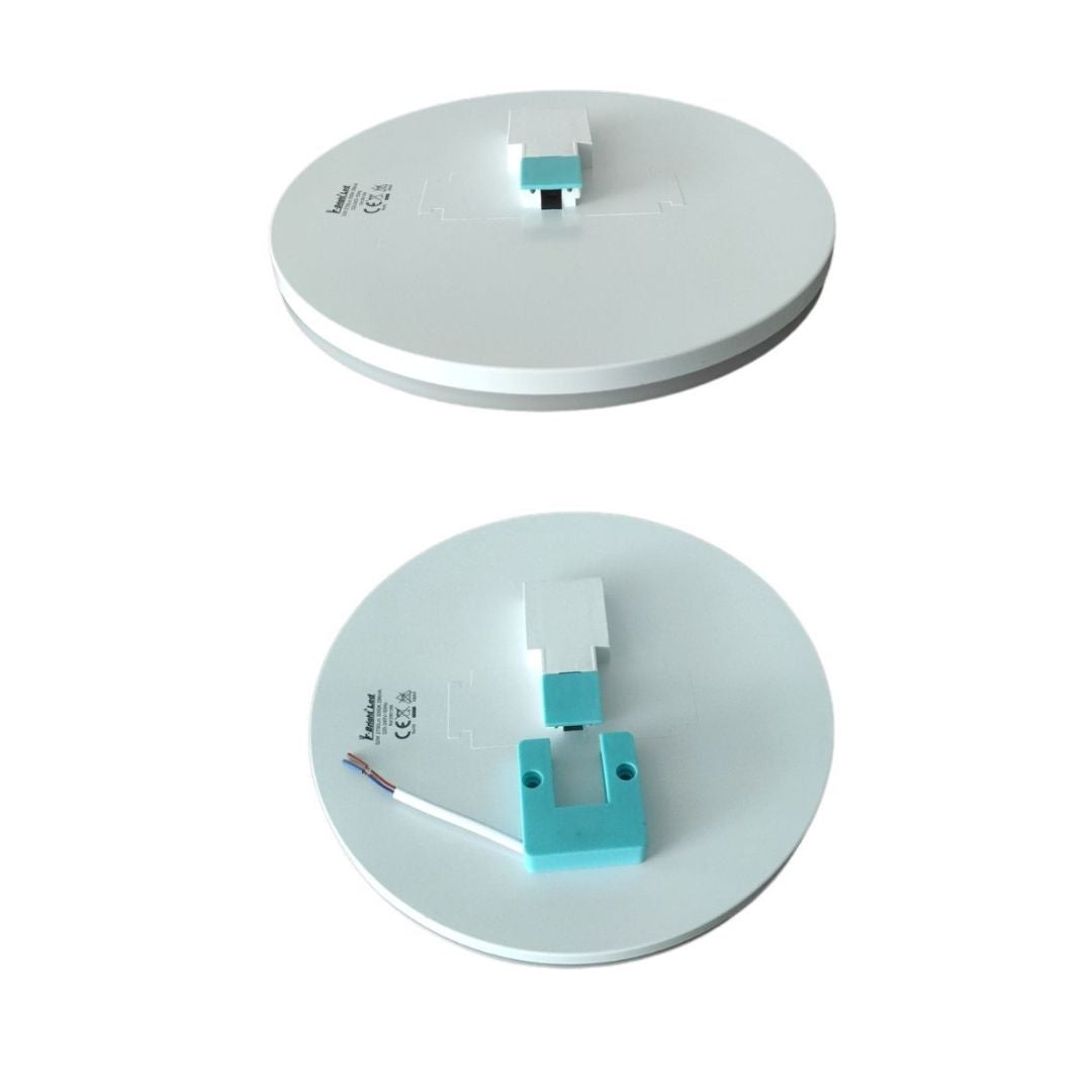 Plafon LED 12W 3000K/4000K/6500K Extra plano e fácil instalação na superfície