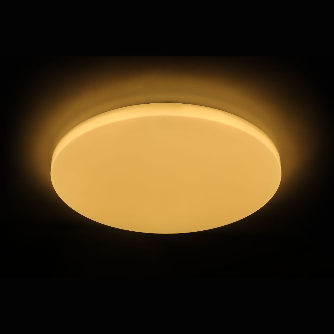 Plafón LED 96W con Cambio de Tono Círculo Blanco