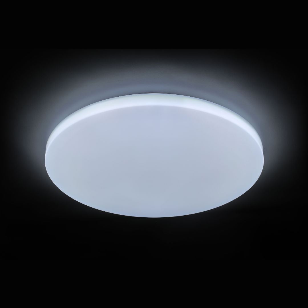 Plafón LED 96W con Cambio de Tono Círculo Blanco