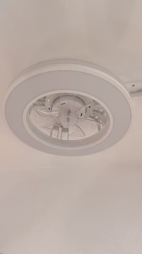 Ventilador de Techo DC LED Integrado 24W con Mando y Cambio de Tono