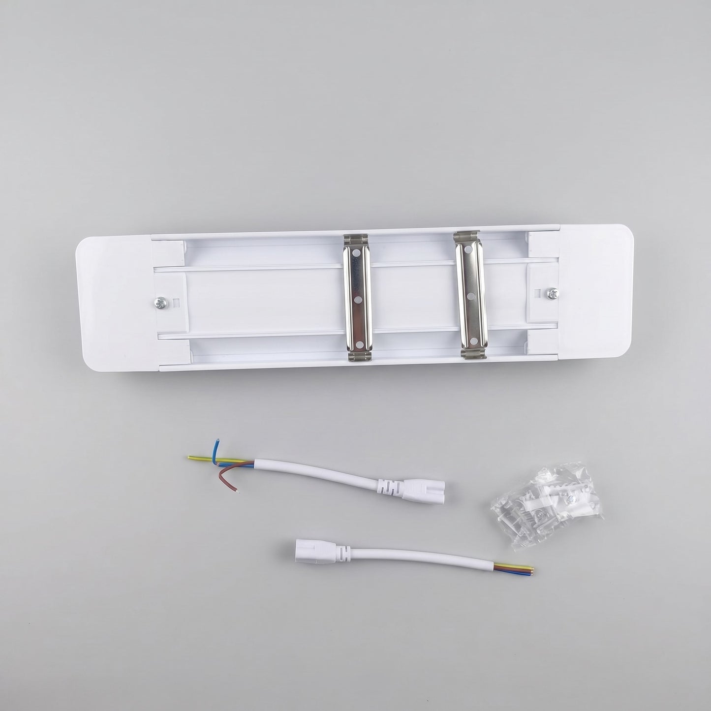 Plafon LED CTT 40W com Mudança de Tom, Retangular 168x700x56 mm
