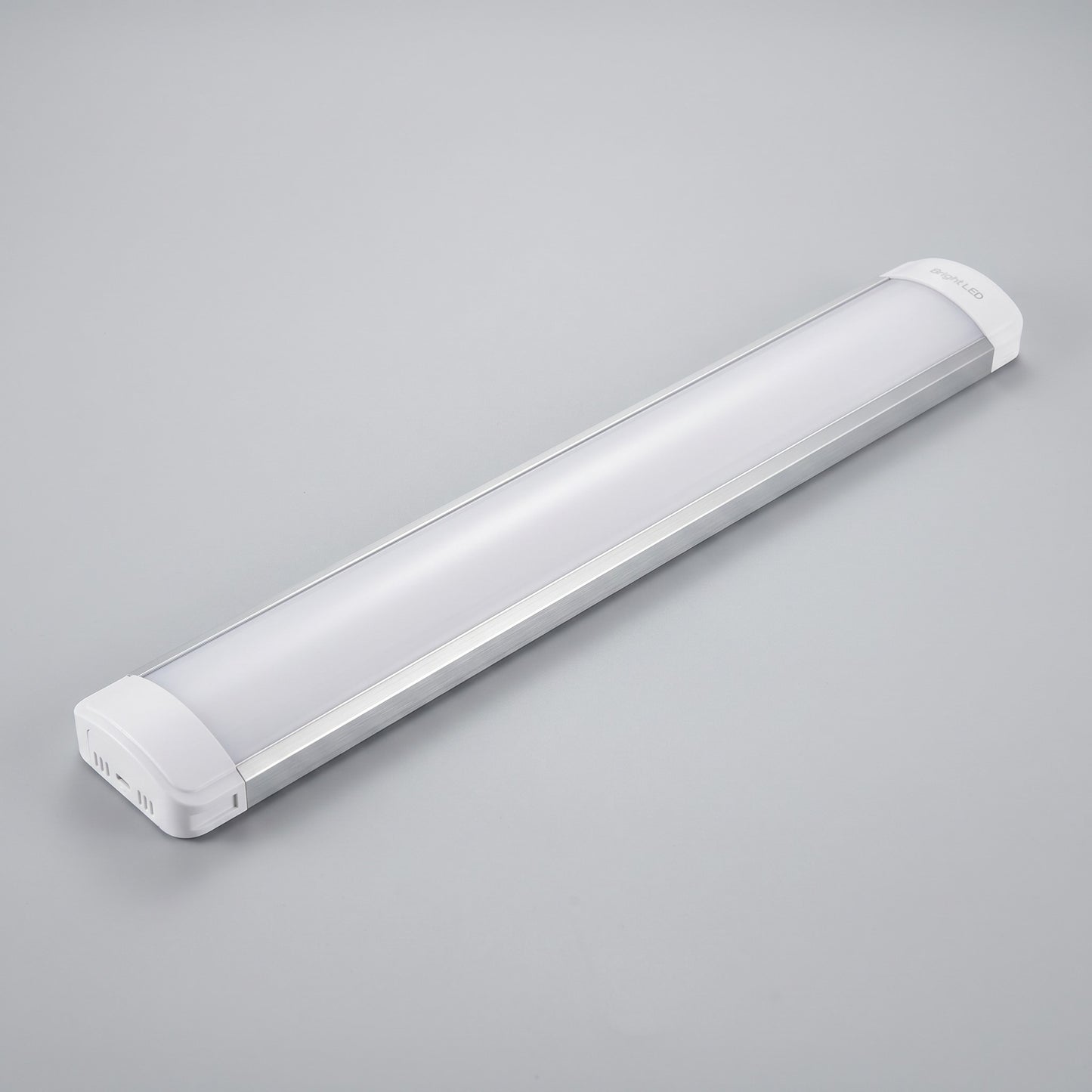 Plafon LED CTT 40W com Mudança de Tom, Retangular 168x700x56 mm