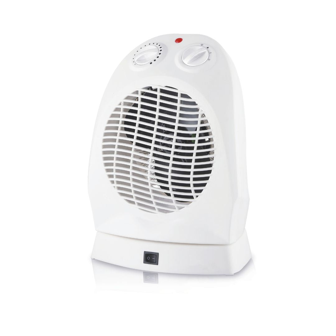 Chauffage électrique, thermostat ventilateur 2000 W avec 3 niveaux et thermostat