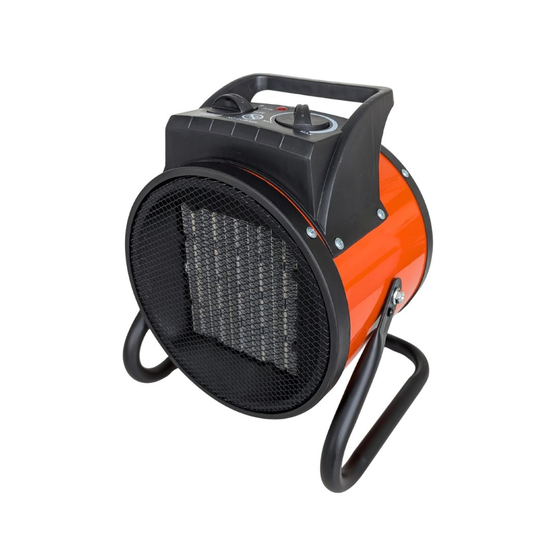 Aquecedor elétrico oscilante, termostato com ventilador de 2.000 W com 3 níveis e termostato