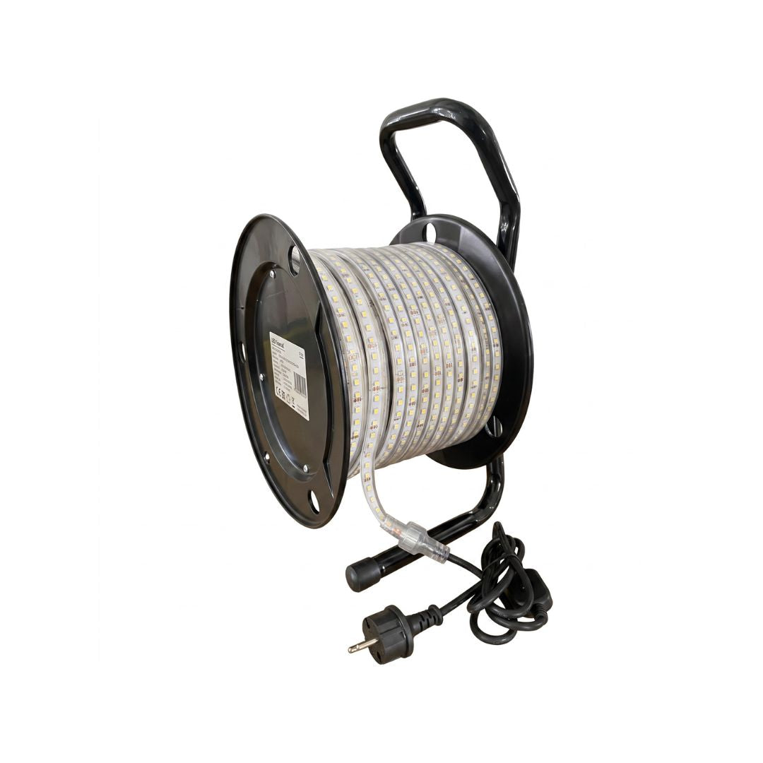 Fita Led Flexível 15W/MT 6500K 230V 120LED/MT IP68 largura 12mm, corte 10cm, vendida por metro