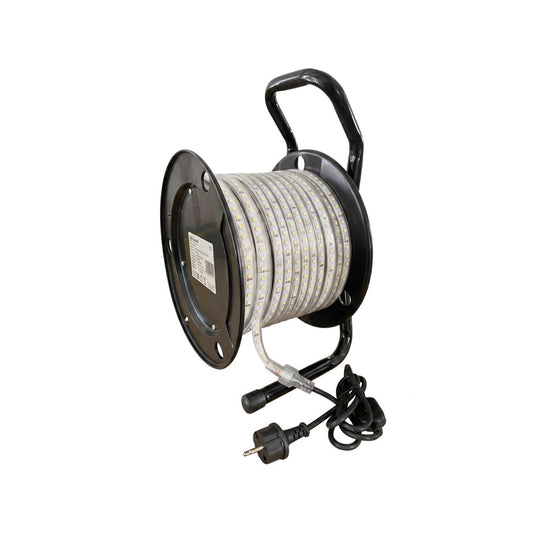 Fita Led Flexível 15W/MT 6500K 230V 120LED/MT IP68 largura 12mm, corte 10cm, vendida por metro