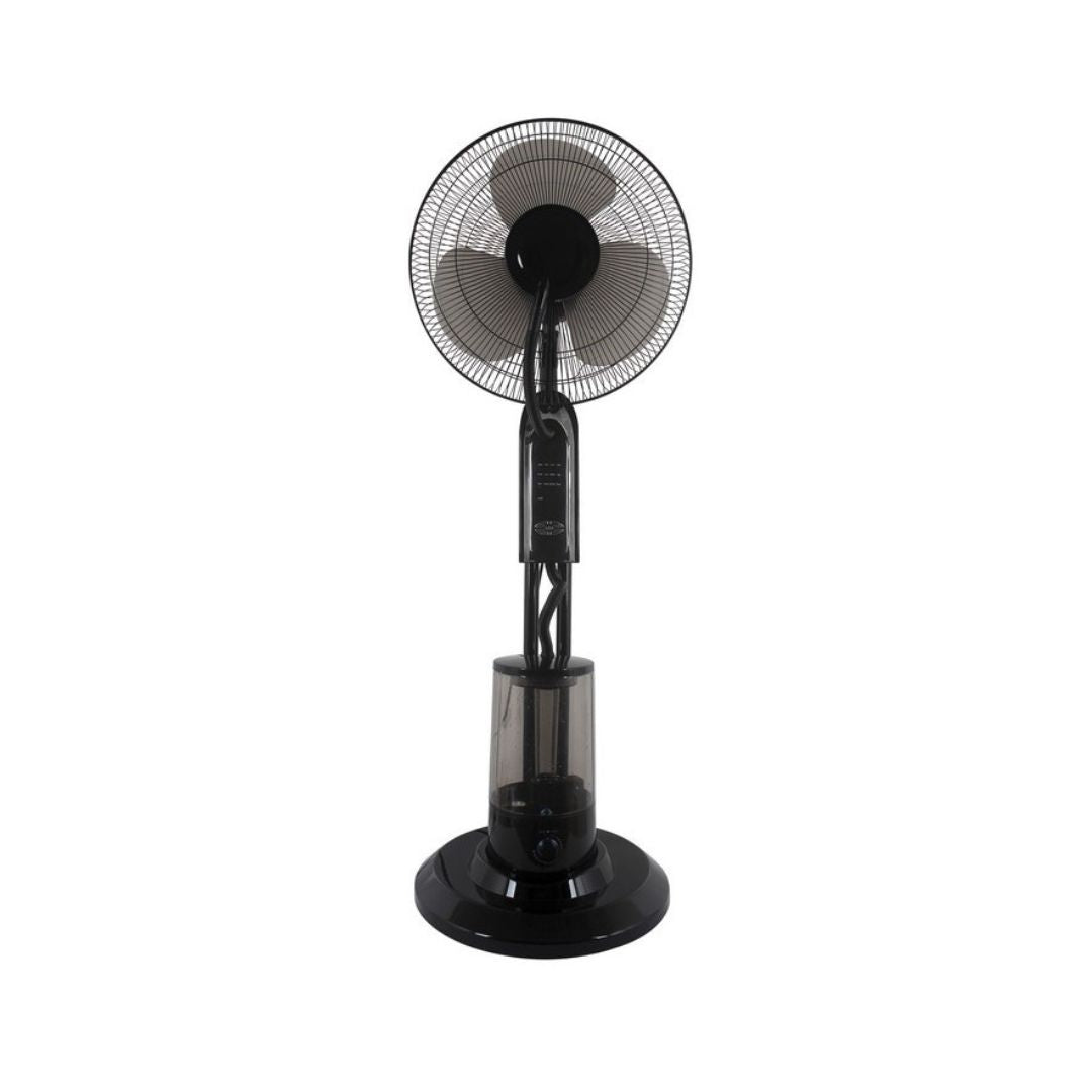 Ventilateur sur pied 50 W avec humidificateur, 3 vitesses et télécommande