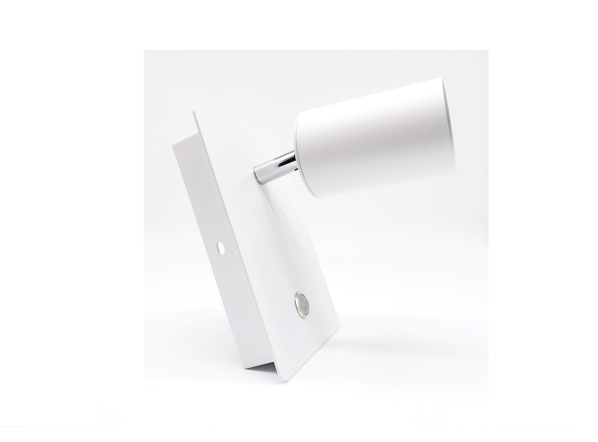 Aplique de Pared Led GU10 Orientable con interruptor Blanco