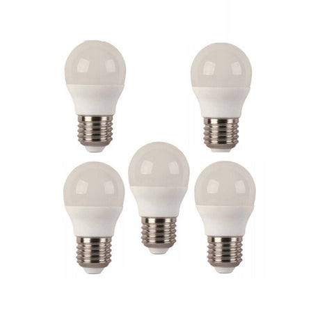 Pack 5 Bombillas Esféricas Led Eco E27.
