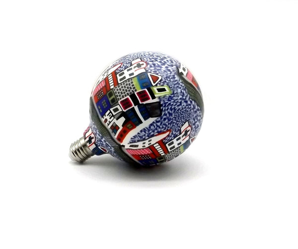 Bombilla Decorativa Led Silicona Casas.