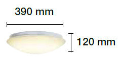 Plafón Superficie Led Eco 24W.
