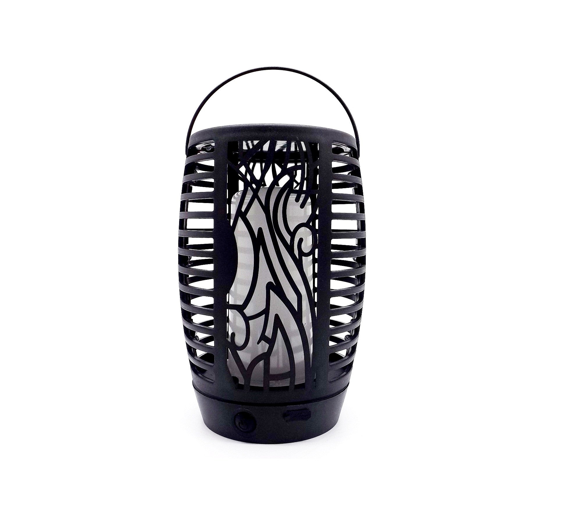 Farol Antorcha Solar Efecto Llama.