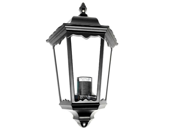 Farol de Pared Exterior Rústico de Metal 1xe27